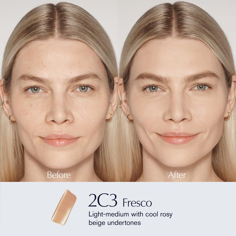 Estée Lauder Futurist Skin Tint Serum Foundation SPF 20 with Glycerin | Light Coverage, 1.0 Fl Oz, 2C3 Fresco Estée Lauder