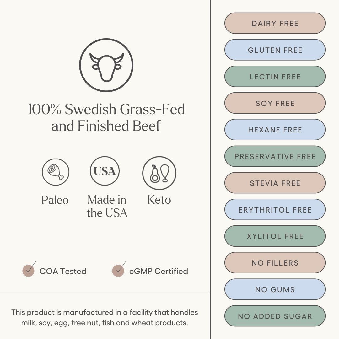 Be Well by Kelly Chocolate Grass-Fed Beef Protein Powder, 24G of Protein & 1G Net Carbs (3 Ingredients, 30 Servings) 9 Amino Acids + 3 BCAAs No Soy, No Dairy, Stevia-Free, No Sugar Added 1.87lb 849g Be Well by Kelly LeVeque buy australia supplements