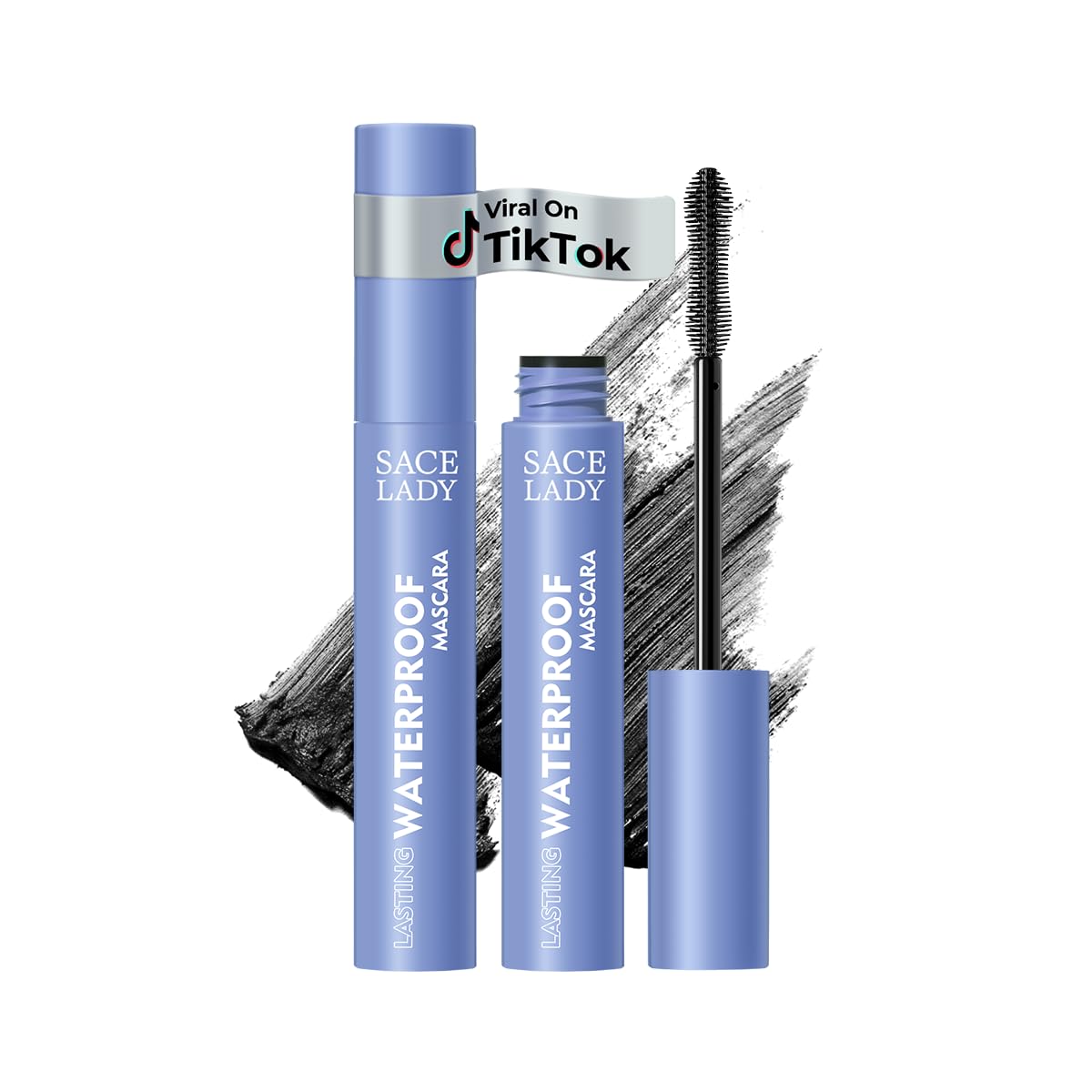 SACE LADY Black Mascara, Extra Volume Lengthening Eyelashes Mascara SACE LADY