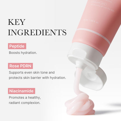 medicube PDRN Pink Hyaluronic Moisturizing Cream | Blemish Recovery, Relief & Hydrating Care | Restores Skin Elasticity & Glow medicube