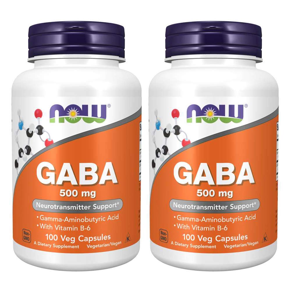 Now Foods, Gaba 750mg, 100 Veg Capsules Gsupps Australia