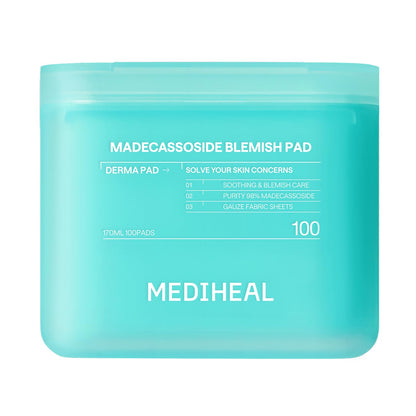 MEDIHEAL Madecassoside Blemish Care Toner Pad MEDIHEAL