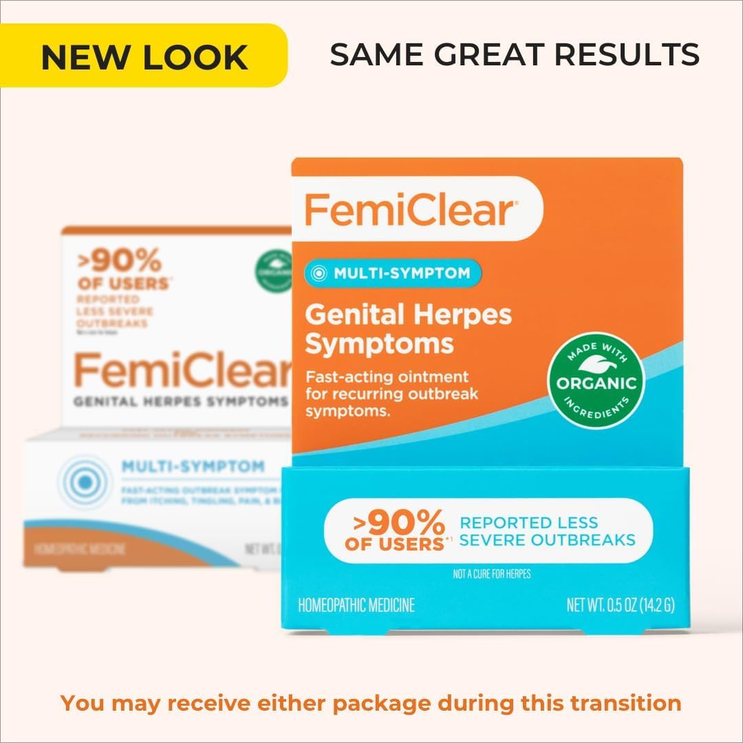 FemiClear for Genital Herpes Symptoms, Multi-Symptom - Effective Intimate Relief FemiClear buy australia supplements