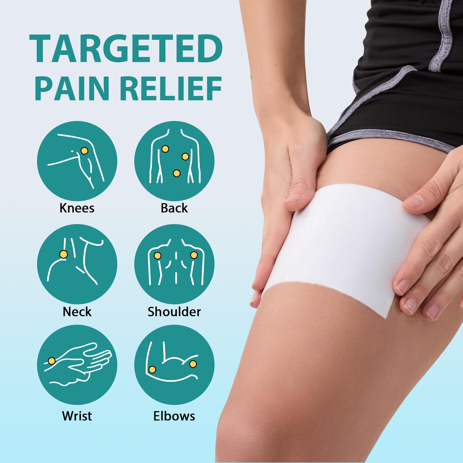 KD 4% Lidocaine Pain Relief Patches: Maximum Strength Lidocaine Patch for Back, Neck, Shoulder, Knee Pain, and Muscle Soreness – Large 3.9” x 5.5” (7 Count) KD buy australia supplements