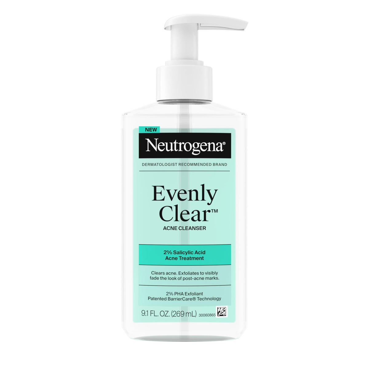 Neutrogena Evenly Clear Acne Cleanser, 9.1 fl. oz Neutrogena