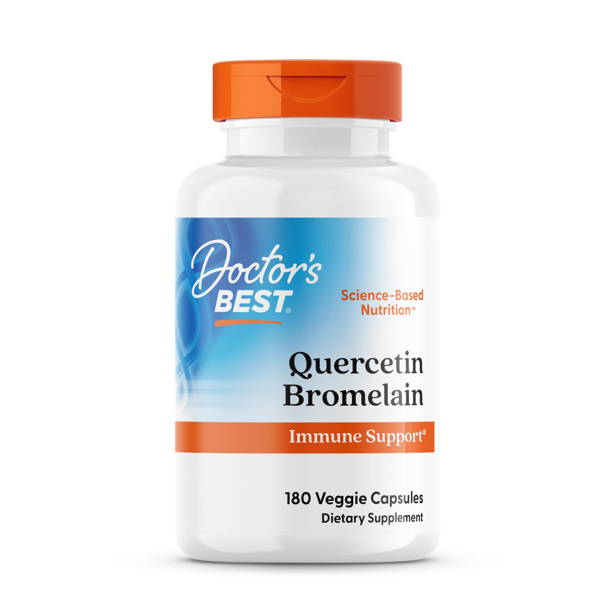 Doctor's Best Quercetin Bromelain, Immunity Support Capsule, Heart, Joint & Healthy Respiratory System, Non-GMO Doctor's BEST