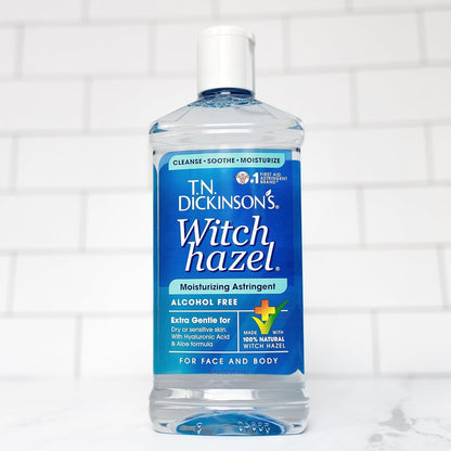 T.N. Dickinson's Witch Hazel Moisturizing Astringent | Alcohol Free | 16 Oz T.N. Dickinson's