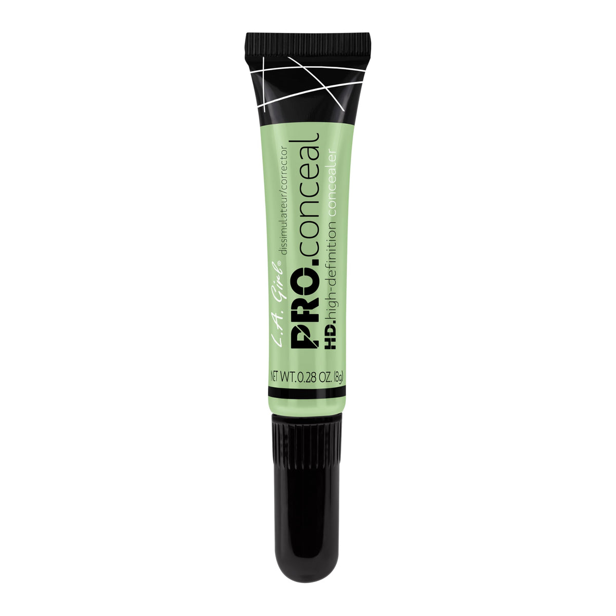 L.A. Girl Pro Conceal HD Concealer, Green Corrector, 0.28 Ounce L.A. Girl