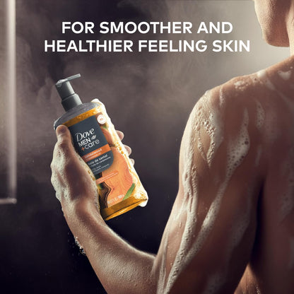 Dove Men Moisturizing Body Wash, Sandalwood + Cardamom Oil, 26oz DOVE MEN + CARE
