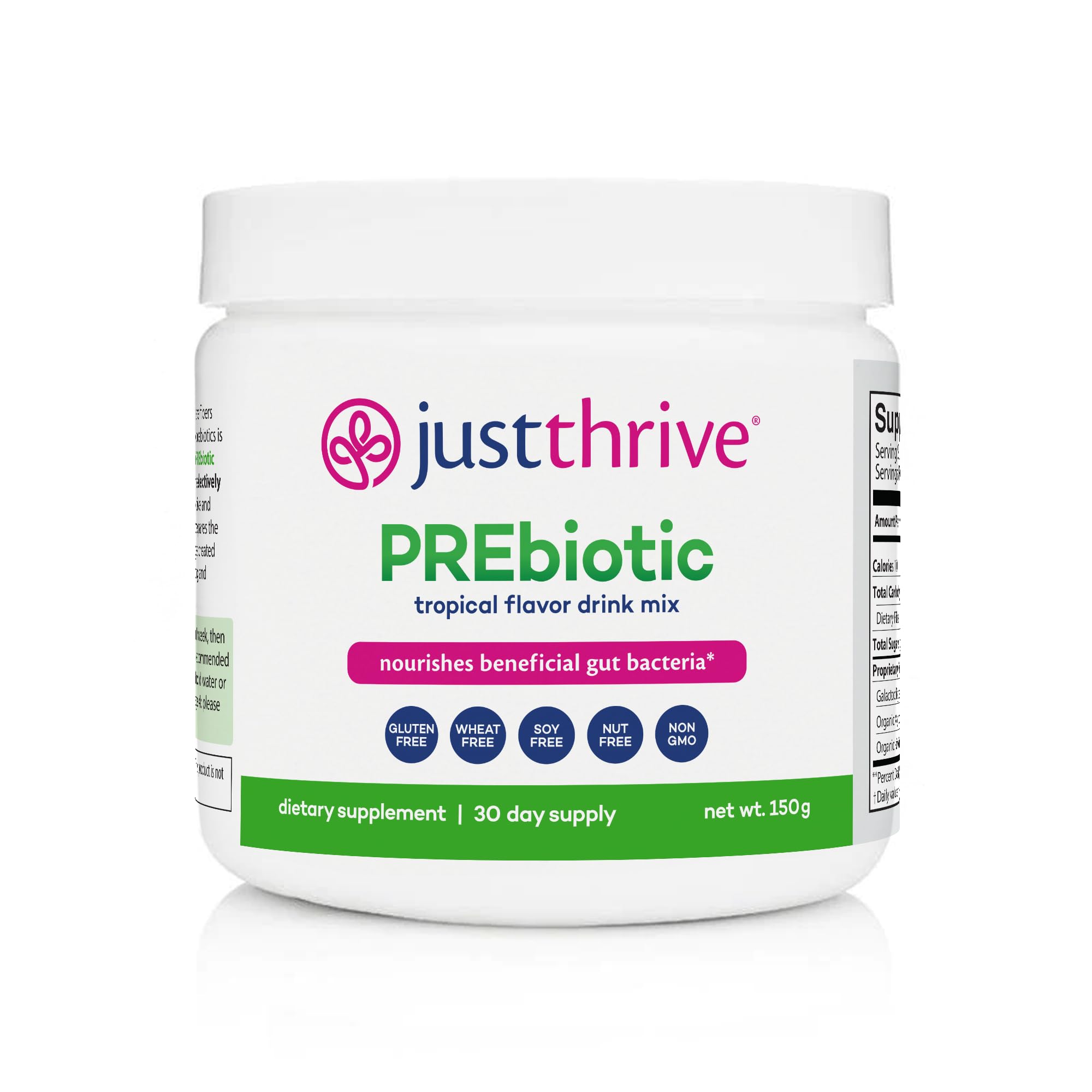 Just Thrive PREbiotic Powder - Digestive and Immune Support Supplement, 150 g Just Thrive buy australia supplements