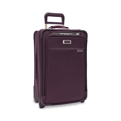 Briggs & Riley Essential 22" 2-Wheel Expandable Carry On - Luggage for Travel, Suitcases with Wheels, Softside Rolling Bag for Men & Women, Self-Repairing Zipper - Baseline Collection, Black Gsupps Australia