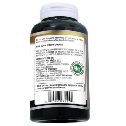 FITO MEDIC'S Lab | Activated Charcoal | 240 caps | Activated Charcoal Pills FITO MEDIC'S