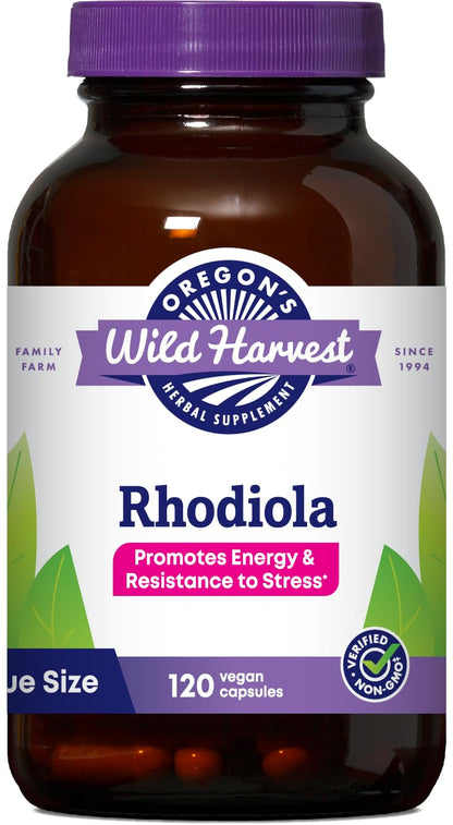 Oregon's Wild Harvest Rhodiola Supplement, 60 Count Gsupps Australia