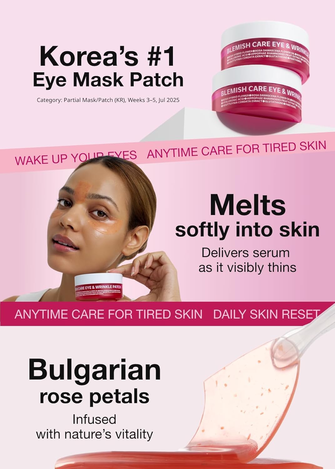 ISOI Blemish Care Eye Patches with Hyaluronic Acid, 90 Count ISOI