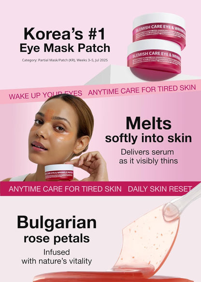 ISOI Blemish Care Eye Patches with Hyaluronic Acid, 90 Count ISOI