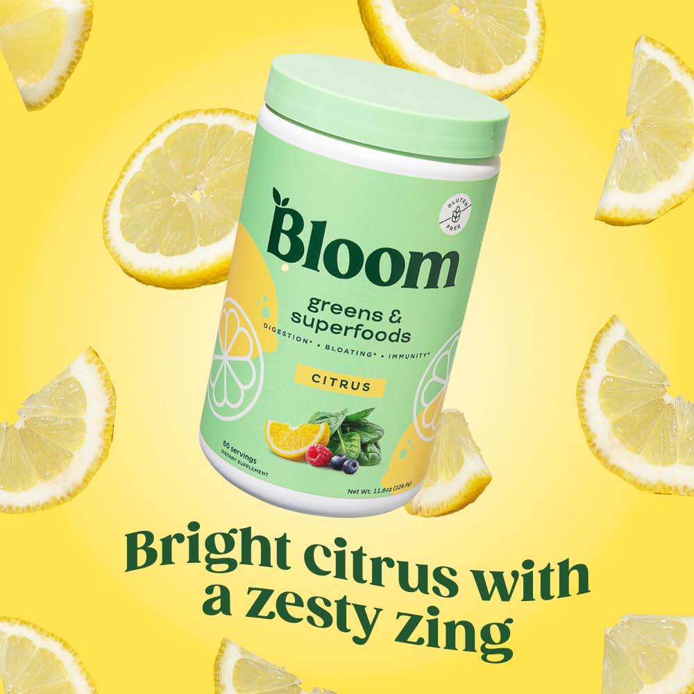 Bloom Nutrition Greens and Superfoods Powder for Digestive Health, Greens Powder Bloom Nutrition buy australia supplements