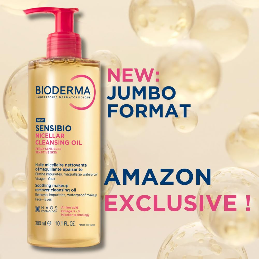 Bioderma Sensibio Micellar Cleansing Oil Makeup Remover Sensitive Skin Bioderma