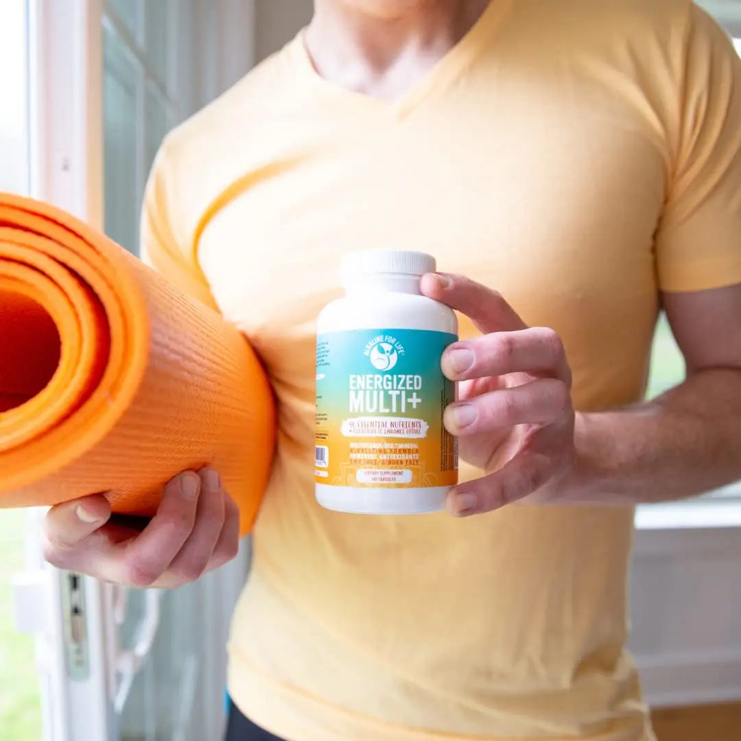 Energized Multi - Potent Multivitamin with 40 Fully Bioavailable Nutrients B Complex Vitamins, Vitamin D, Vitamin C, Vitamin K, Zinc, Quercetin Alkaline for Life buy australia supplements