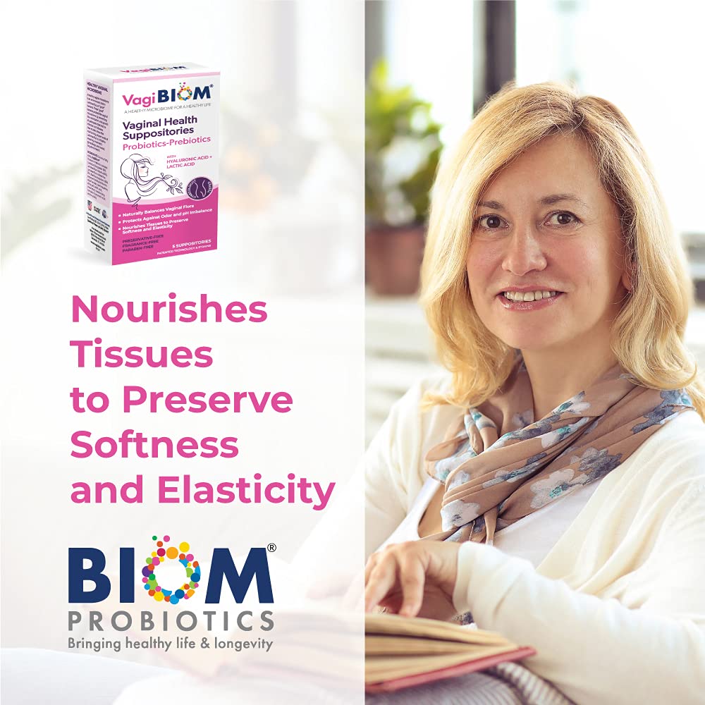 VagiBiom Lactobacillus Suppository: Microbiome Flora balance and Odor Control Regimen VagiBiom buy australia supplements