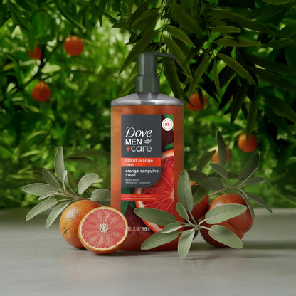 Dove Men Moisturizing Body Wash, Blood Orange + Sage, 26 oz DOVE MEN + CARE