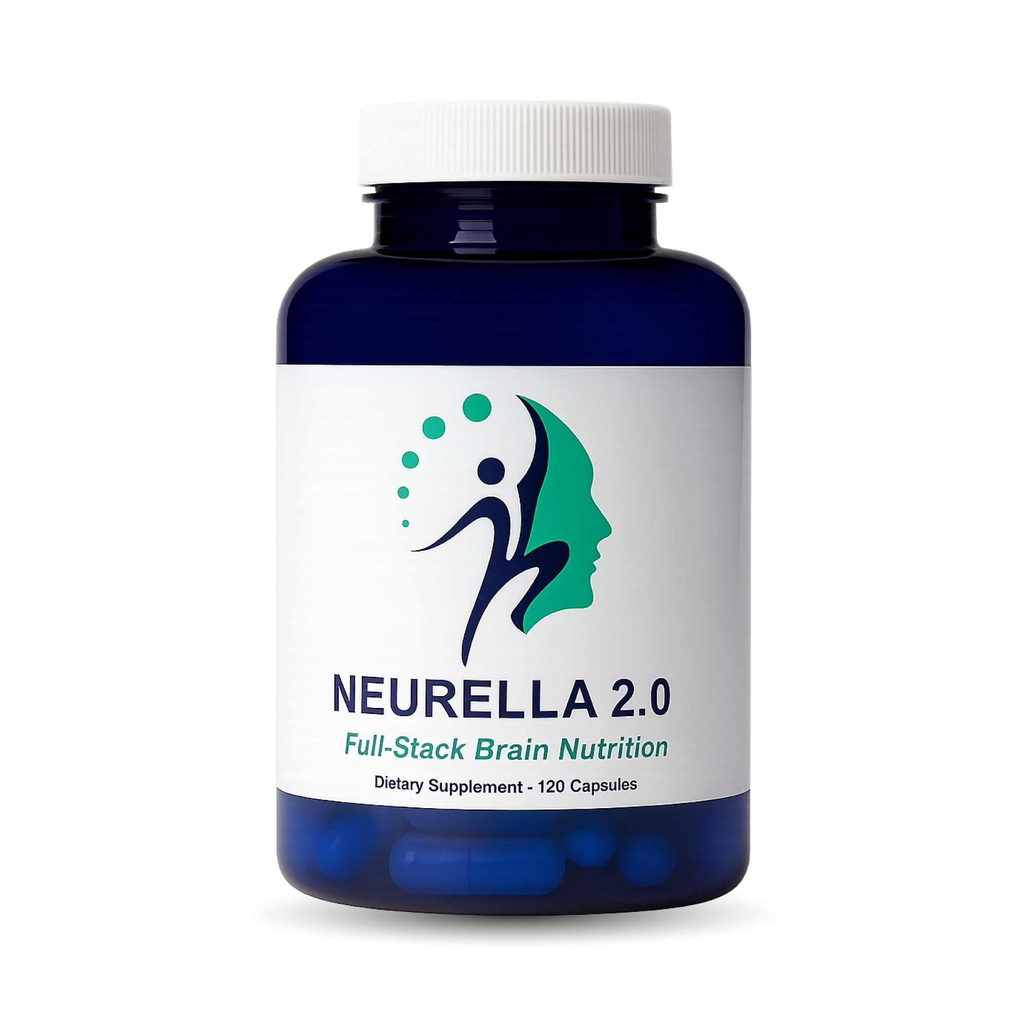Neurella 2.0 Nootropic Brain Supplement – Adult Cognitive Health & Neuro Support, Brain Supplements for Memory and Focus with NAC Supplement, Ashwagandha & B12 Vitamins for Women & Men, 120 Capsules Neurella buy australia supplements
