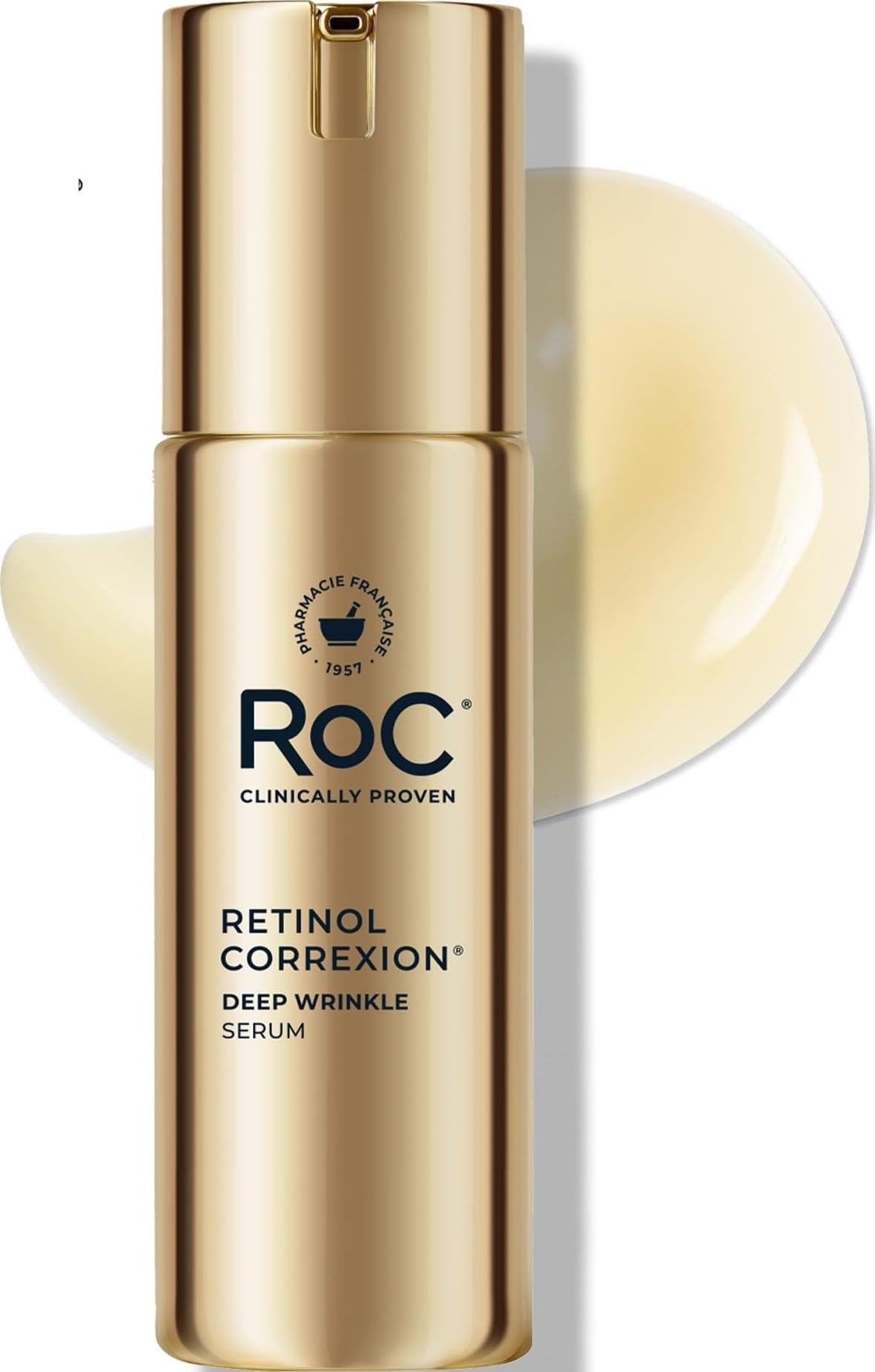 RoC Retinol Correxion Deep Wrinkle Retinol Face Serum, Ascorbic Acid, 1 0z RoC