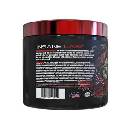 Insane Labz Boss A** B!#?h Preworkout Made by Women for Women with Collagen, Raspberry Ketones, Beta-Alanine, Caffeine for Insane Energy and Maximum Performance (30 Servings, Pink Lemonade)