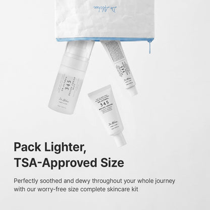 Dr.Althea 345 Travel Kit (Set of 3), Korean Vegan Skin Care Set Dr.Althea