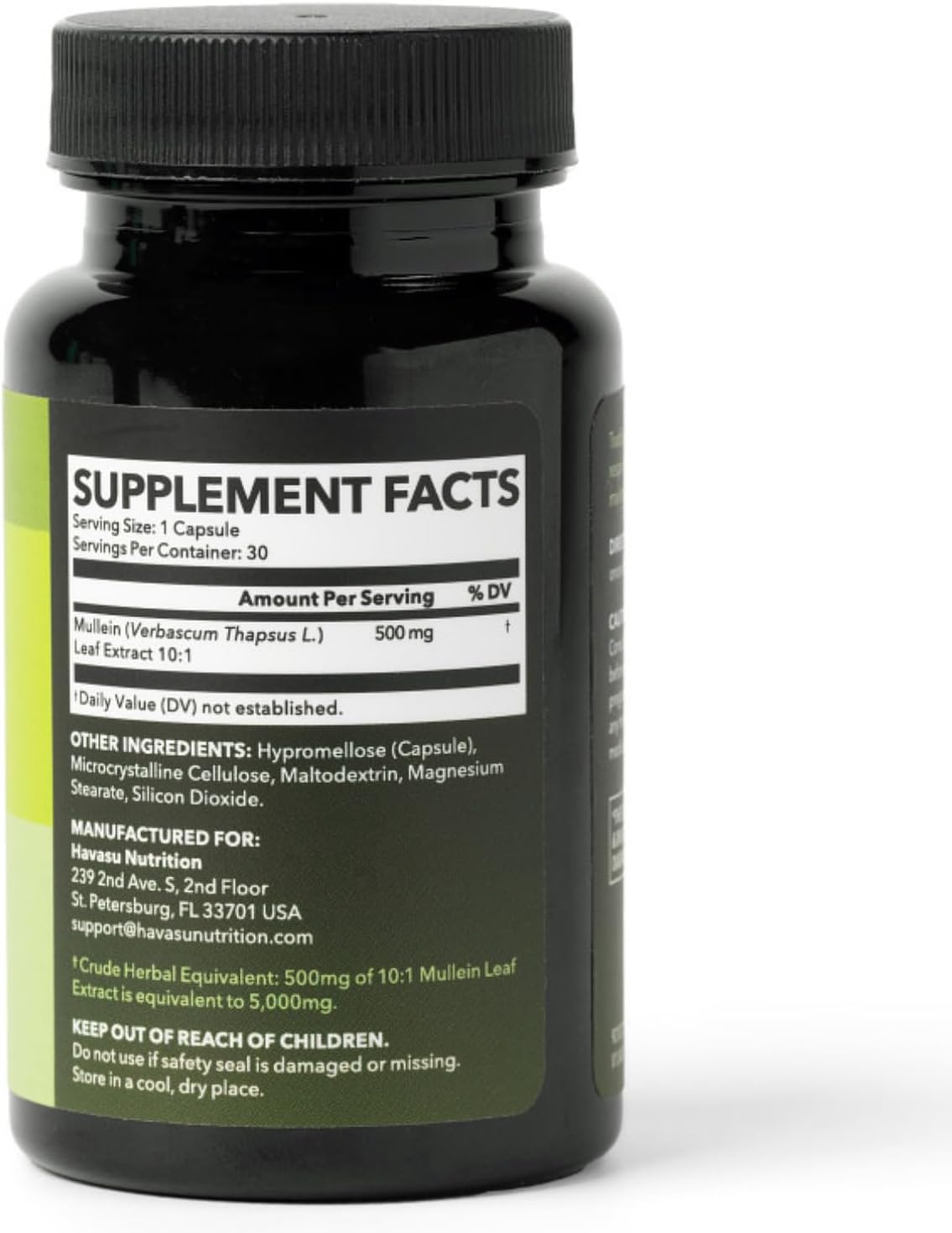 500mg Mullein Extract for Lung Support and Respiratory Health, 30 Count | Mullein Leaf Capsules for Respiratory Health, Vegan, Non-GMO Herbal Supplement for Overall Daily Wellness, 1 Month Supply Gsupps Australia