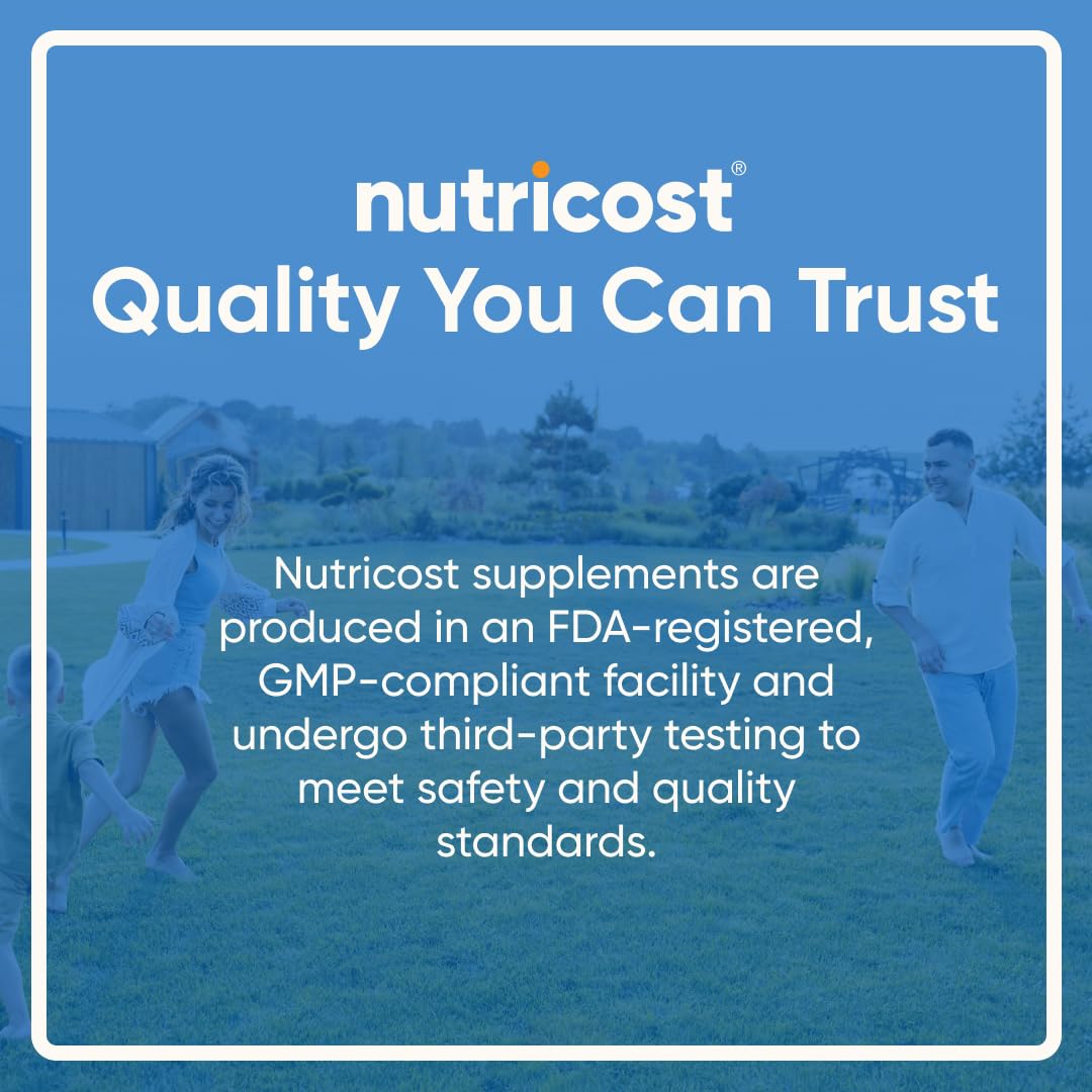 Nutricost Vitamin C with Rose Hips 1025mg, 240 Capsules - Vitamin C 1,000mg, Rose Hips 25mg, Premium Nutricost