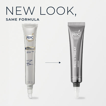RoC Derm Correxion Fill+Treat Retinol Serum, Deep Wrinkle Filler for Face RoC