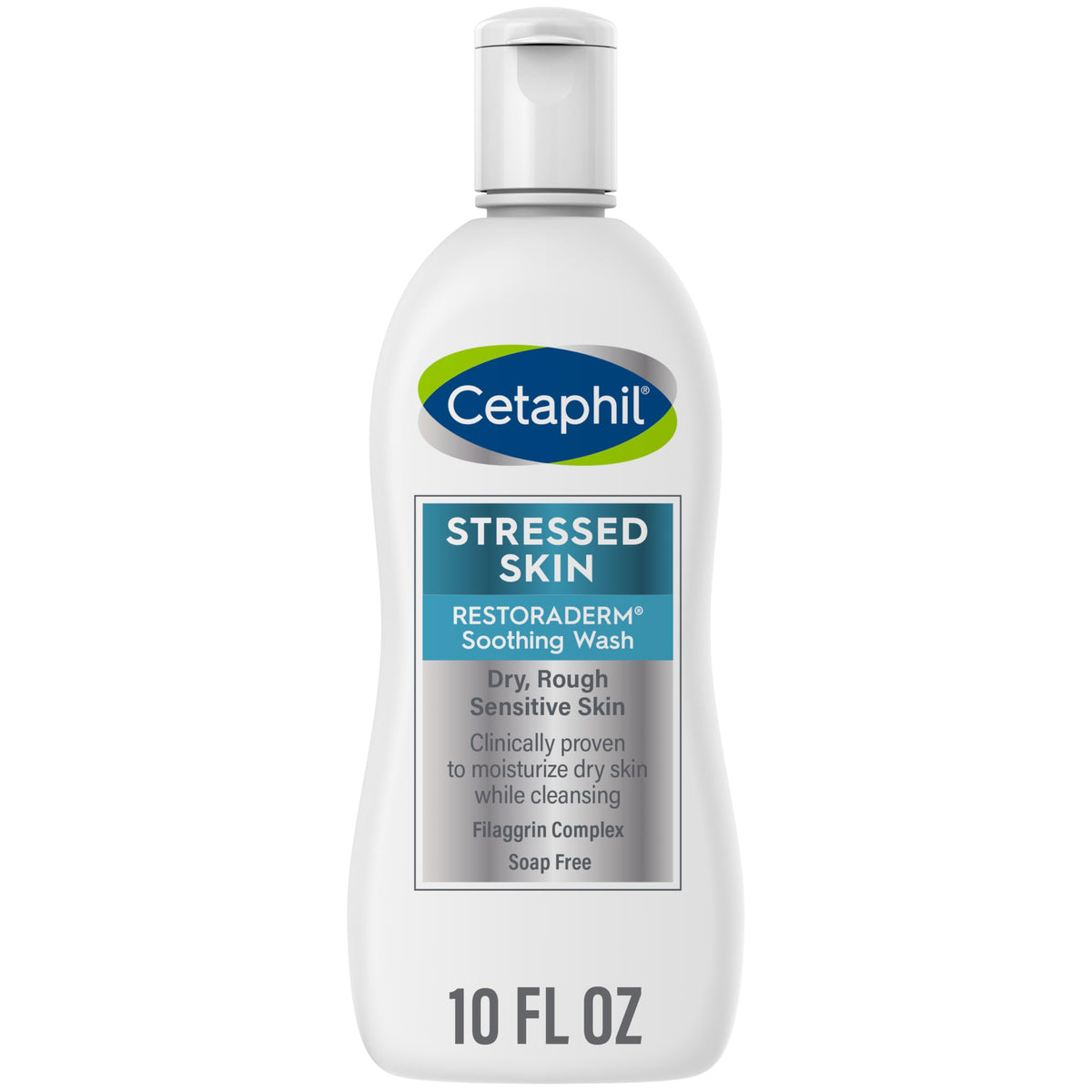 Cetaphil RESTORADERM Eczema Body Wash, Soothing, Hypoallergenic, 10oz, 10oz Cetaphil