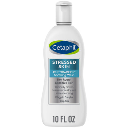 Cetaphil RESTORADERM Eczema Body Wash, Soothing, Hypoallergenic, 10oz, 10oz Cetaphil