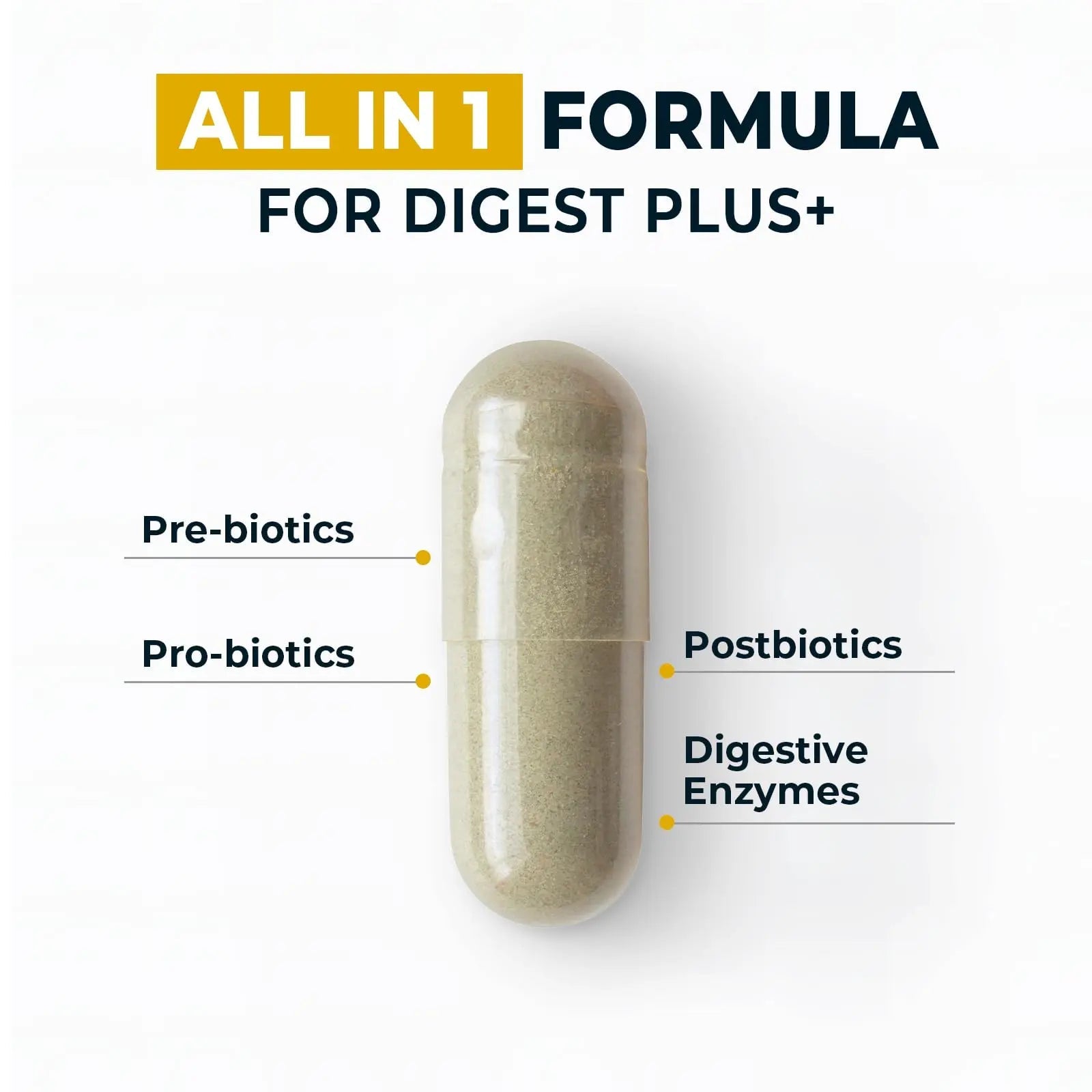 4-in-1 Prebiotic Probiotic & Postbiotic for Women & Men, Complete Gut & Digestive Support Supplement, Pre Post Probiotics & Digestive Enzymes 60 Capsules,Made in USA Divinity Nutra buy australia supplements