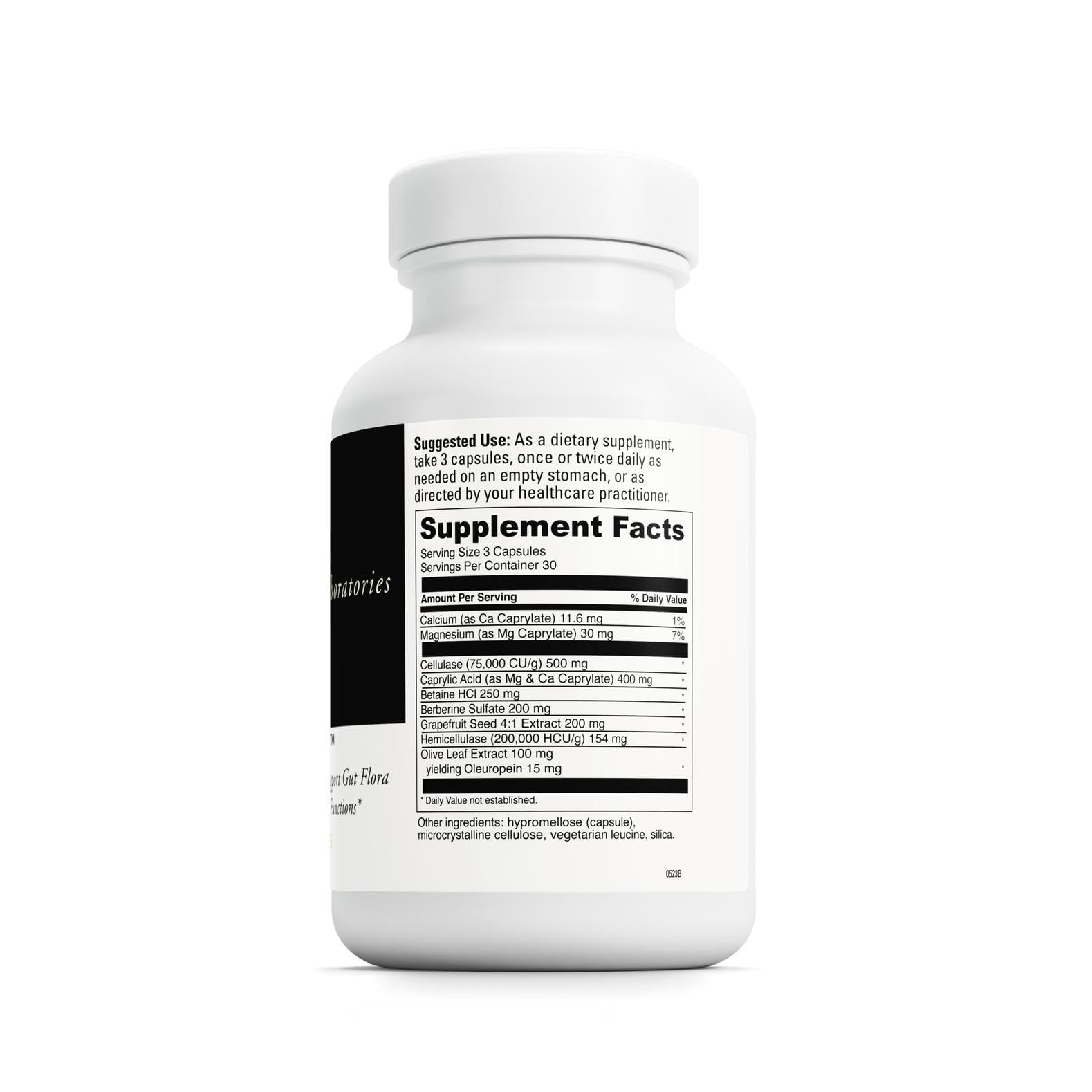 DAVINCI Labs Candid-Away - Digestive Gut Health Support, Immune System Support with Digestive Enzymes, Calcium, Magnesium & More* - 90 Vegetarian Capsules (30 Servings) DAVINCI buy australia supplements