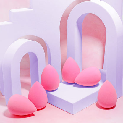 AOA Studio Collection makeup Sponge Set Latex Free and High-definition Set of 6 makeup Wonder blender For Powder Cream and Liquid, Super Soft Wonder Beauty Cosmetic AOA STUDIO