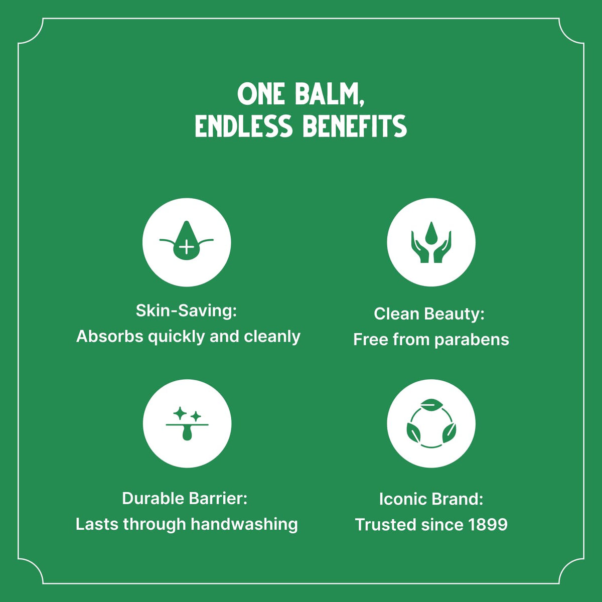 Bag Balm Vermont's Original Hand Moisturizer, Hand Balm for Dry Skin, Cracked Hands, Heels & Dry Hands Treatment, For Dogs and More Ointment, Dry Skin Lotion (2oz Tube (Pack of 2)) Bag Balm