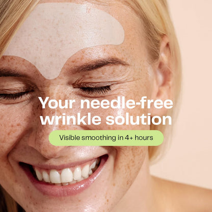 Morrow One Forehead Wrinkle Patches Peptide Face Tape Overnight 36 Count Morrow