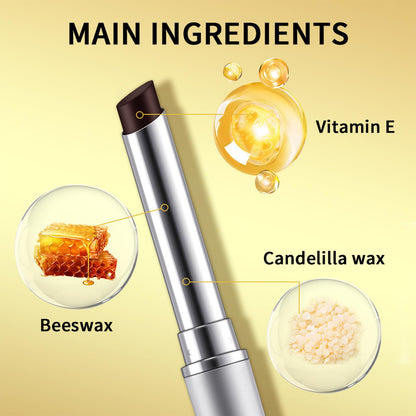 Honey Lipstick Tinted Lip Balm - Sheer Hydrating Lipstick for All Skin Tones - Moisturizing Lip Color, Nourishing Lip Balm with a Hint of Natural Black Cherry Tint BAISEN DIARY
