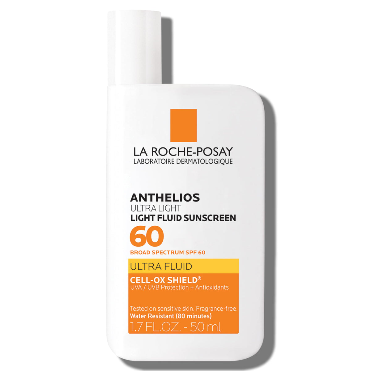 La Roche-Posay Anthelios Ultra Light Fluid Sunscreen for Face SPF 60, 1.7oz La Roche-Posay