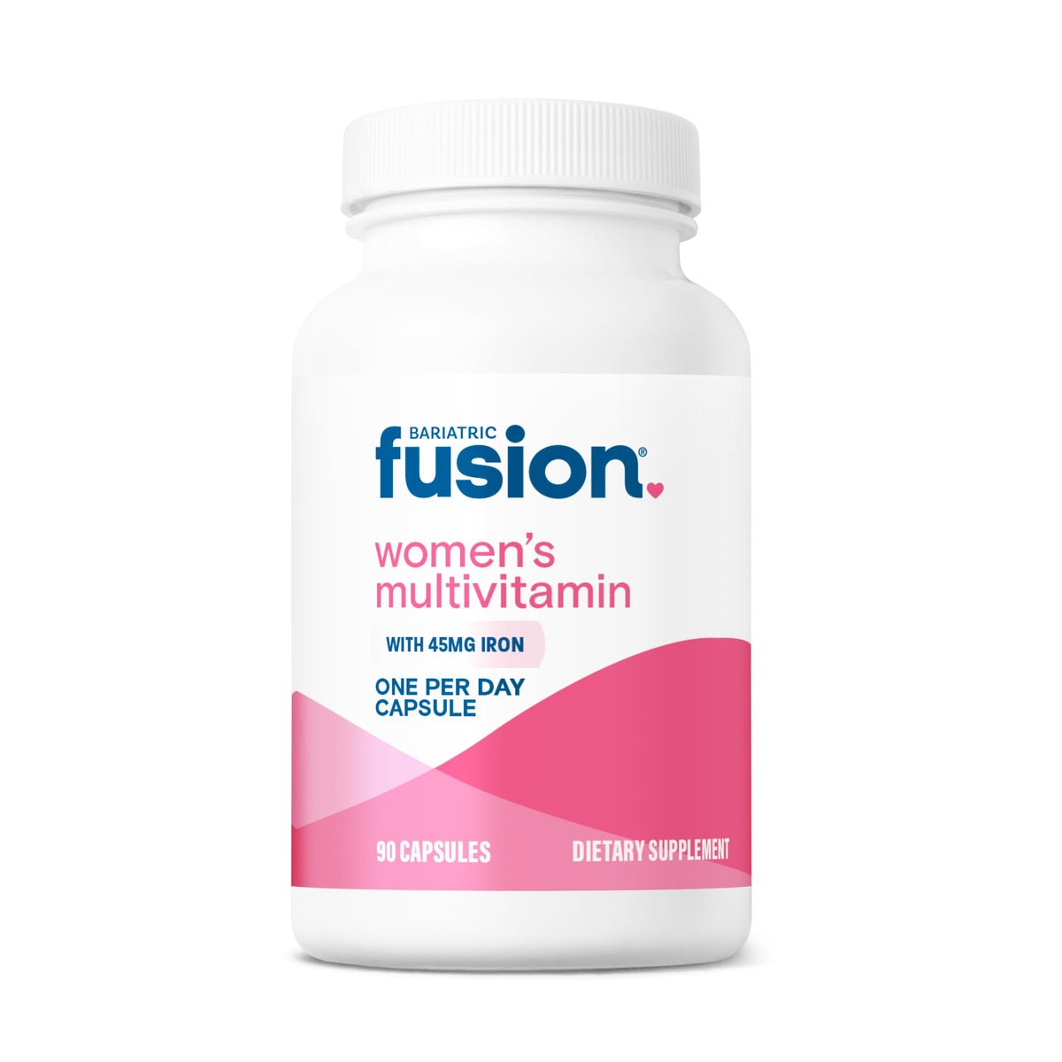 Bariatric Fusion One Per Day Bariatric Multivitamin with Iron for Women | with Hair and Nails Vitamin Blend | Gastric Bypass Bariatric Fusion