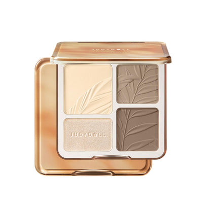 JUDYDOLL Contour Palette Highlighter Makeup Korean Makeup (02 Tree) JUDYDOLL