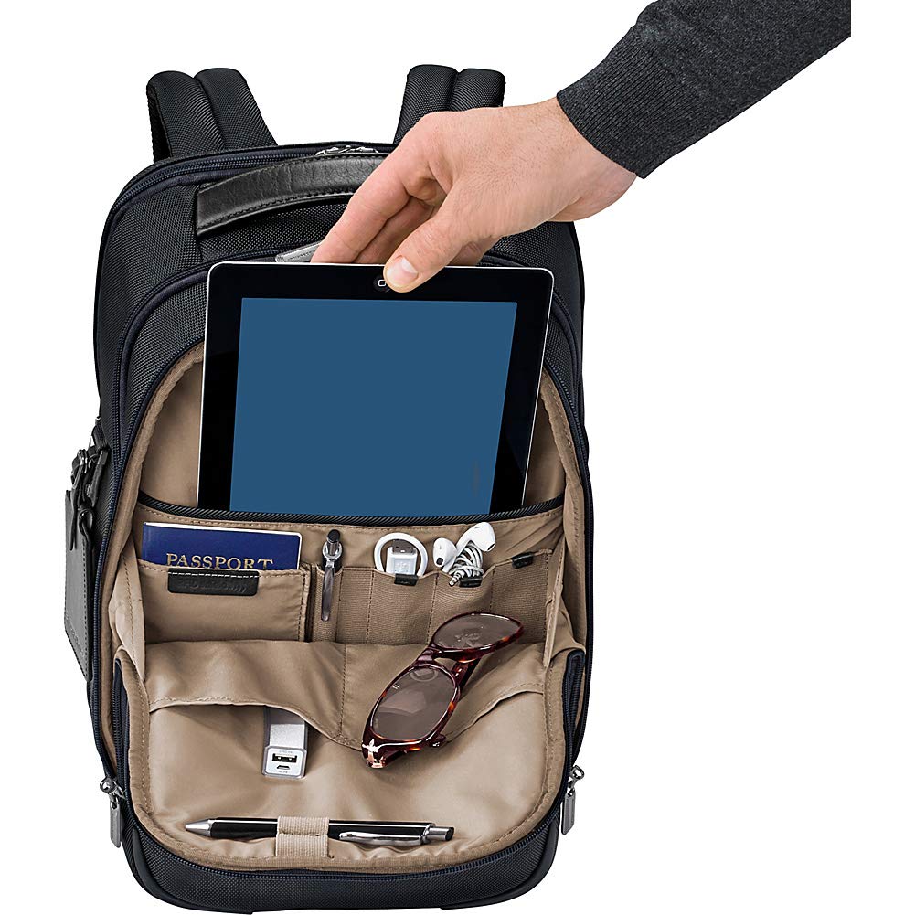 Briggs & Riley Medium Cargo Backpack for Women & Men - Laptop Backpack, For Work & Travel, Lightweight & Durable, Padded Straps, Fits up to 15" Laptop - @work Collection, Black Gsupps Australia