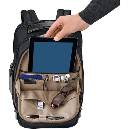 Briggs & Riley Medium Cargo Backpack for Women & Men - Laptop Backpack, For Work & Travel, Lightweight & Durable, Padded Straps, Fits up to 15" Laptop - @work Collection, Black Gsupps Australia