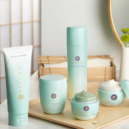 TATCHA The Deep Cleanse, Gentle Exfoliating Face Wash with Wild Rose TATCHA