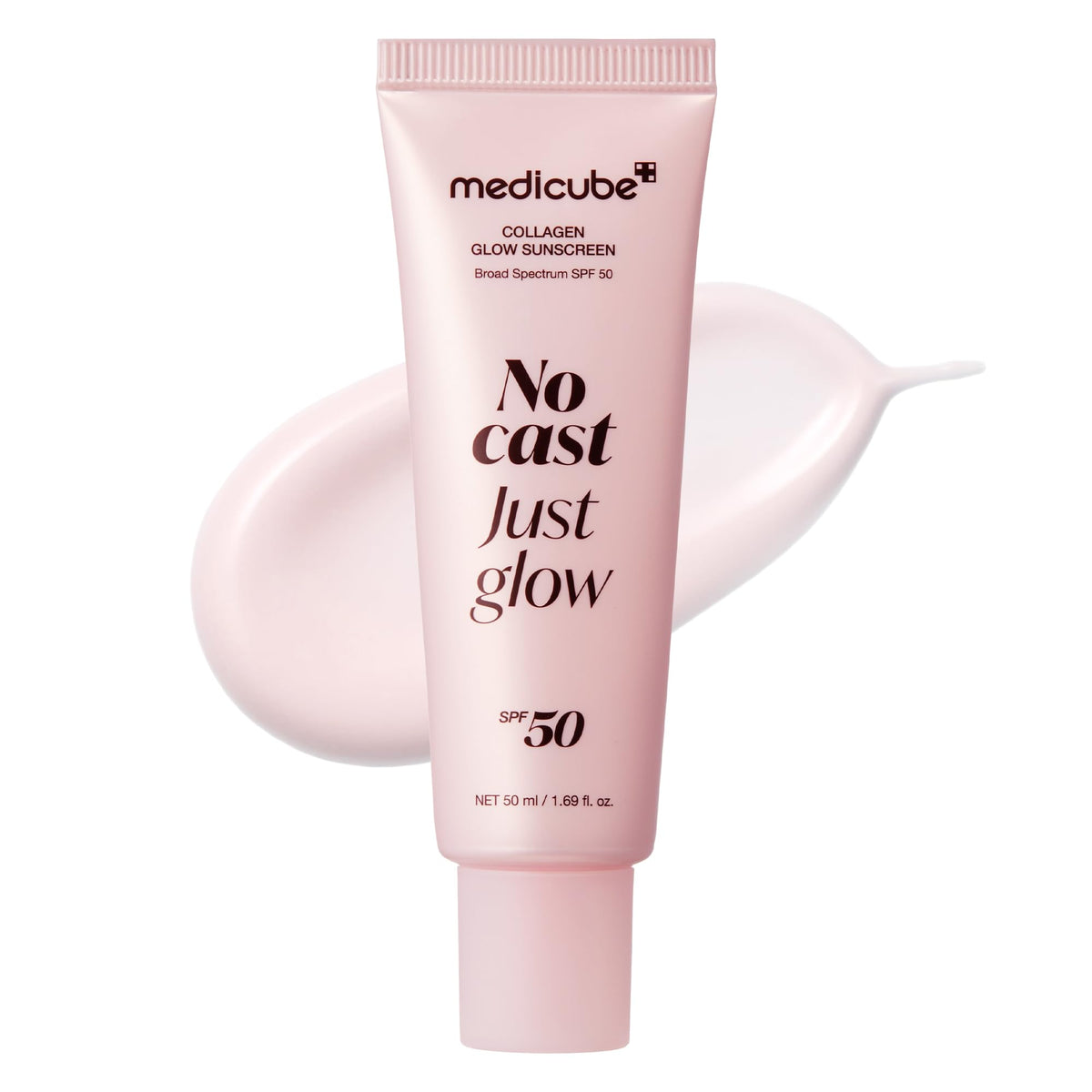medicube Sunscreen No Cast Just Glow Collagen, SPF 50 medicube