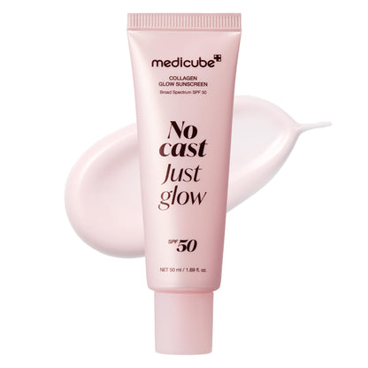 medicube Sunscreen No Cast Just Glow Collagen, SPF 50 medicube