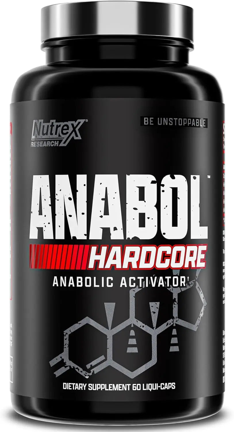 Nutrex Research Anabol Hardcore Anabolic Activator, Muscle Builder and Hardening Agent, 60 Pills Nutrex Research