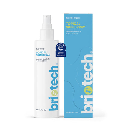 BRIOTECH Topical Skin Spray, Face & Body HOCl Skincare, 8.5 oz BRIOTECH