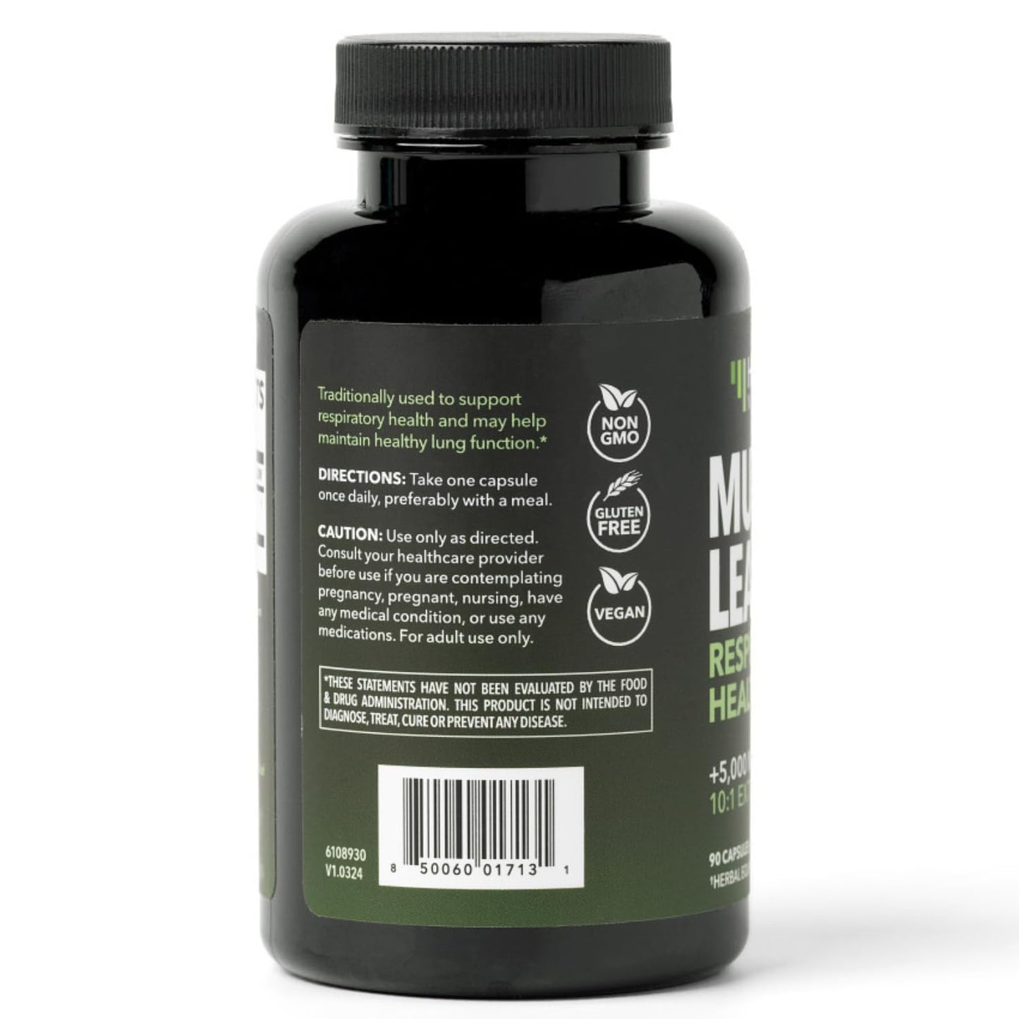 500mg Mullein Extract for Lung Support and Respiratory Health, 30 Count | Mullein Leaf Capsules for Respiratory Health, Vegan, Non-GMO Herbal Supplement for Overall Daily Wellness, 1 Month Supply Gsupps Australia